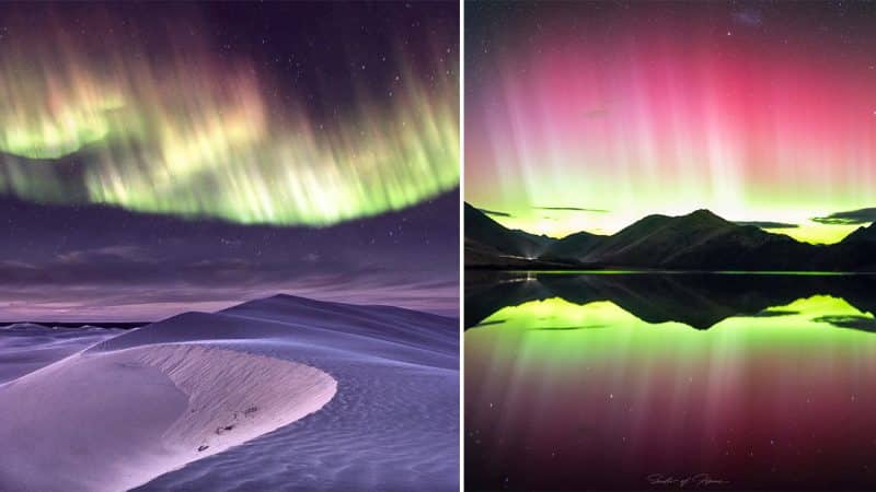 The Southern Lights Unveiled: Aurora Australis Illuminates Esperance, Western Australia
