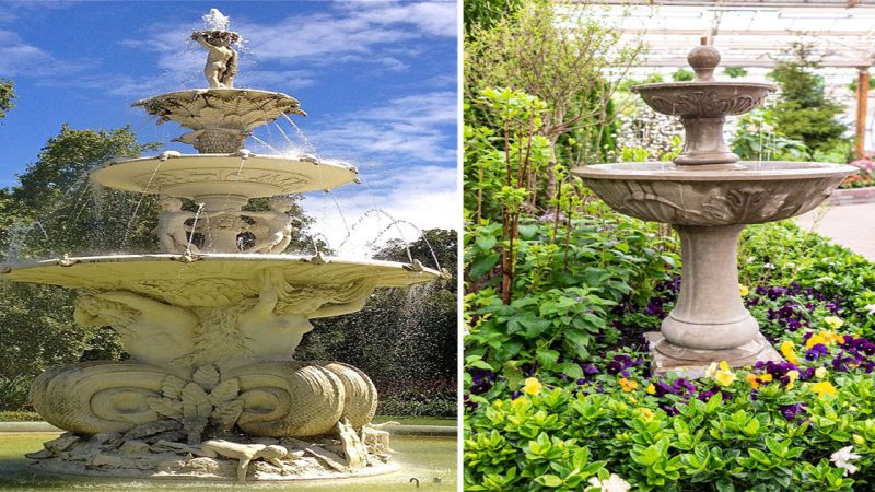 Serenity in Motion: Exploring the Harmonious Blend of Gardens and Fountains
