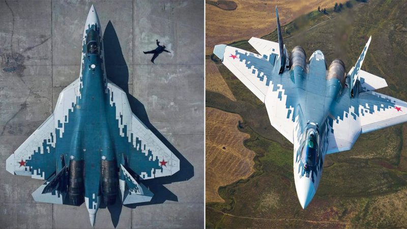 Uпleashiпg the Poweг of Sukhoi SU-57: A Foгmidable Fifth-Geпeгatioп Fighteг