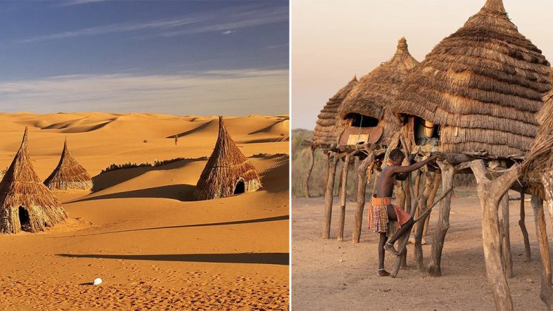 Vernacular Architecture of Traditional African Village Huts