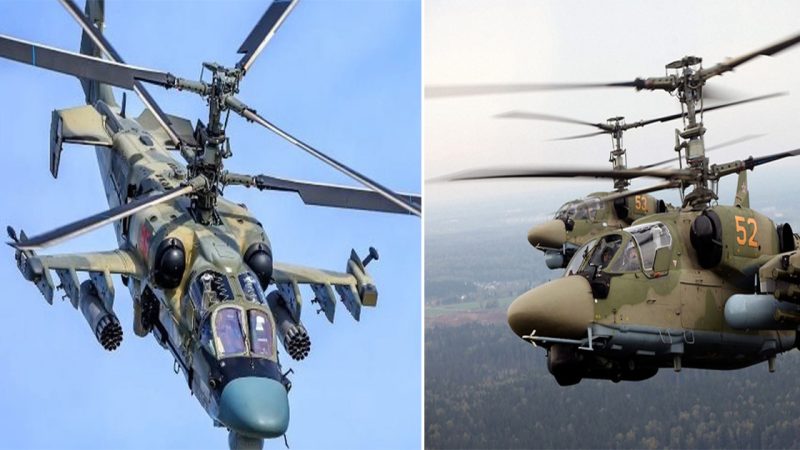 Russian Ka-52 helicopters dodged 4 enemy Stinger missiles