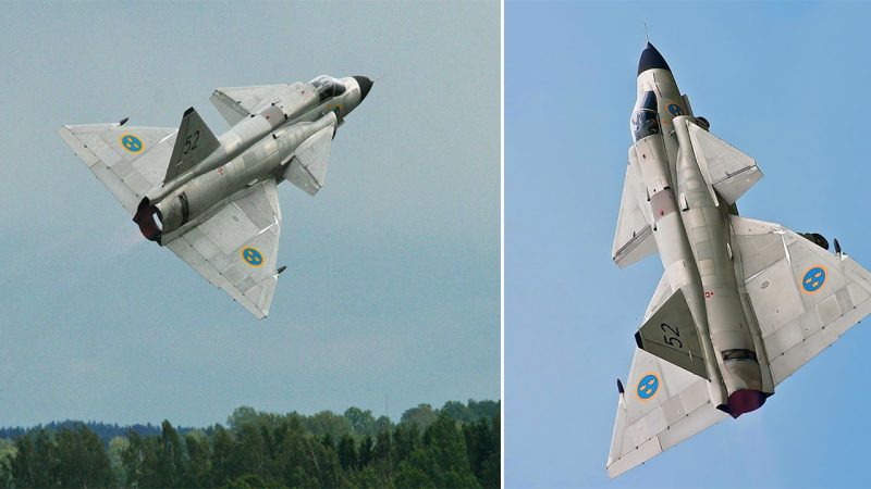 “Saab 37 Viggen: Sweden’s Thunderbolt of Cold War Aviation”