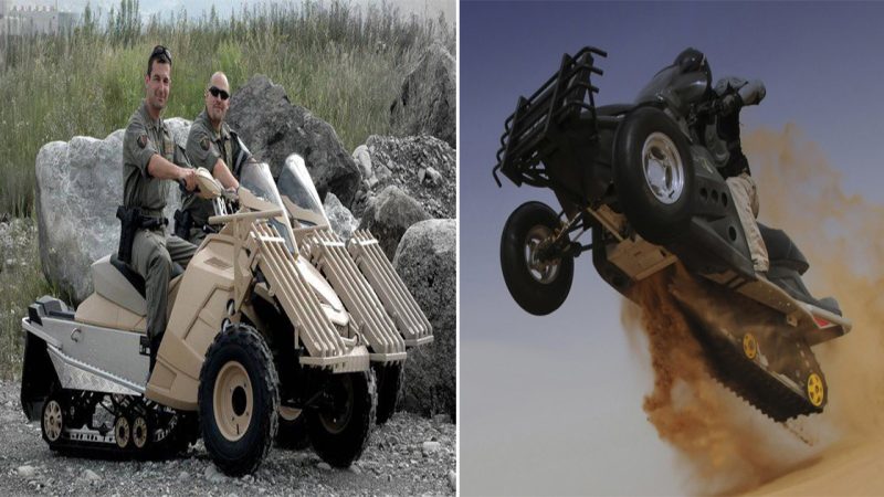 Sand-X Military ATV: Conquering the Desert Battlefield