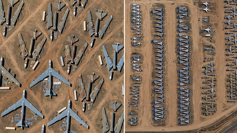 Unveiling the Enormous Aircraft Graveyard: Exploring the World’s Largest Collection of Abandoned Planes in the Arizona Desert