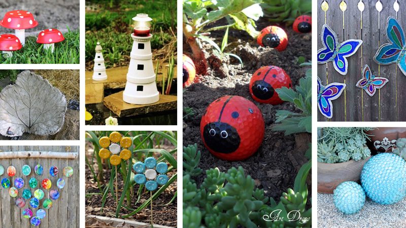 30 Creative Garden Art Ideas That Everyone Will Love ‎