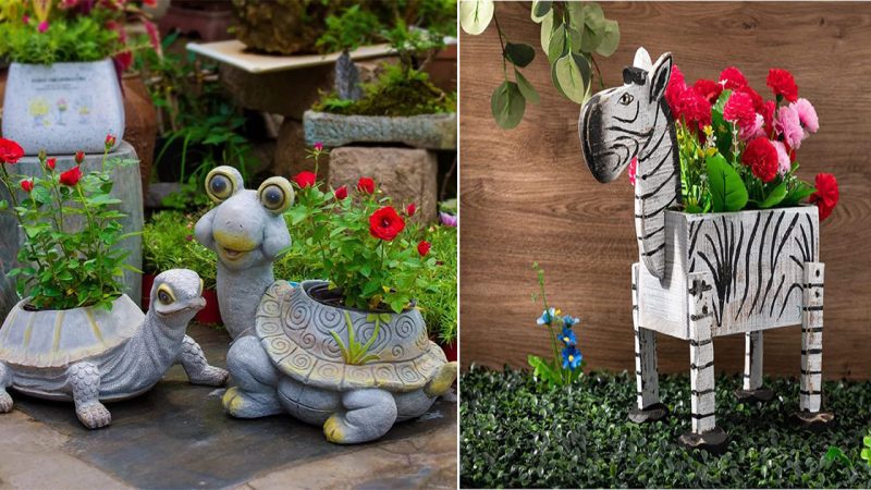 Best Ceramic Animal Planters to Refresh your Space