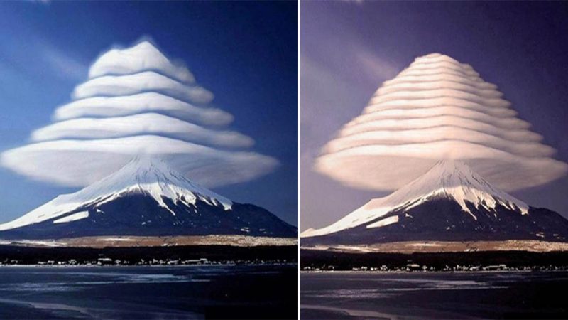 Mount Fuji: Japan’s Enchanted Mountain Veiled in Clouds