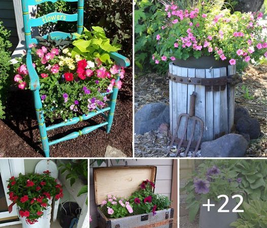 22 Low-budget DIY Garden Pots To Decorate Your Outdoor Spaces