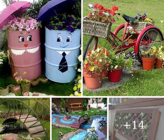 15 Do it Yourself Garden Ideas You Need to See to Believe