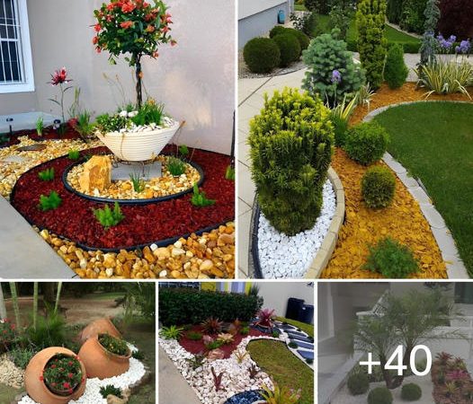 40 Beautiful River Rock Landscaping Ideas