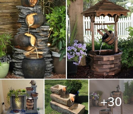 30 Mind-Blowing Wooden Fountain Ideas That Will Leave You Speechless