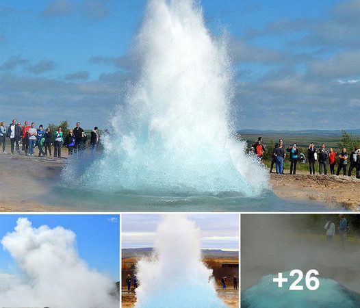 Illuminating Iceland’s Geothermal Marvel: The Spectacular Hot Springs And Strokkur