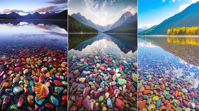 A Serene Jewel in the Wilderness: Lake McDonald in Glacier National Park, Montana