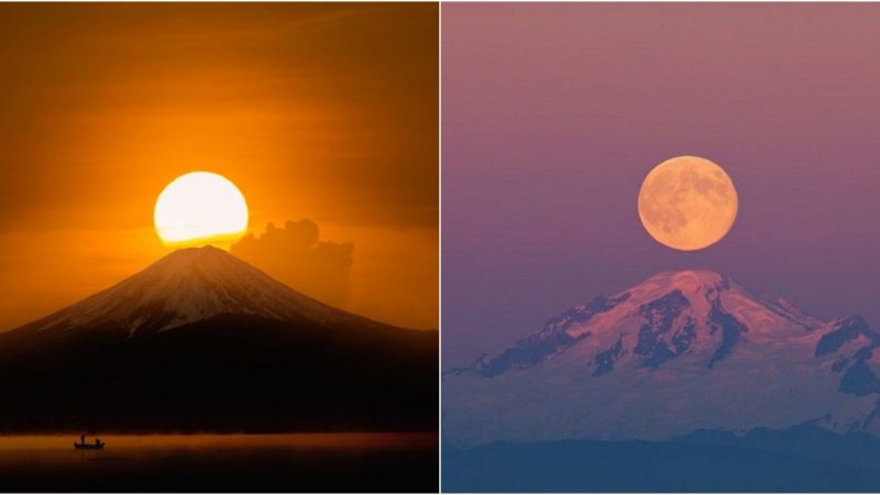 Capturing the Splendor: A Stunning View of Mount Hood in Oregon