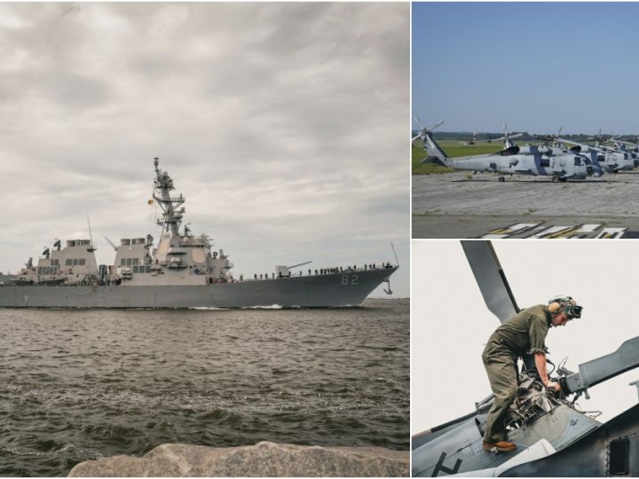 US Warships and Aircraft Evacuate in Response to Hurricane Milton