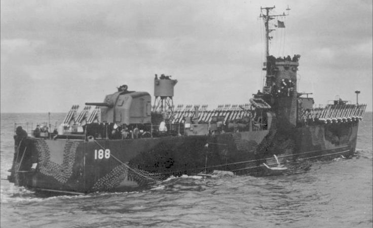 LSM(R)-188: Floating missile fortress of the United States Navy in World War II